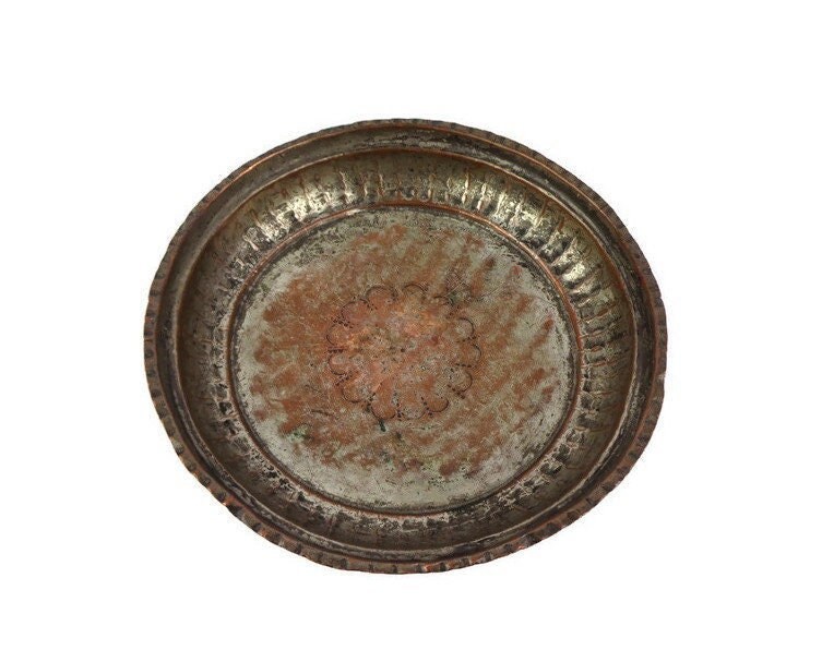 中東 ペルシャ 金属工芸品 壁装飾 特大直径約49cm 中東 ペルシャ 金属工芸品 壁装飾 特大直径約49cm
