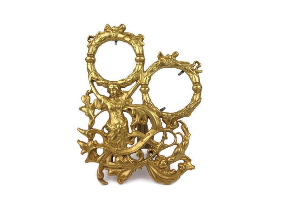 Antique Brass Photo Frame, Victorian Brass Photo Frame, Victorian Brass ...