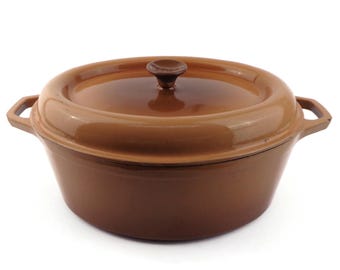 Cocotte Doufeu Cousances (Le Creuset) en Fonte Émaillée - Marron - Arts de la table