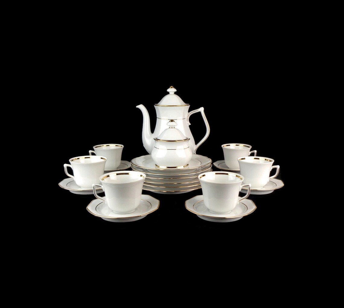 Vintage Porcelain Breakfast Set, Breakfast Dining Set Bavaria Germany ...