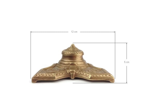 アンティーク　飾り壺　真鍮製 アンティーク飾り壺真鍮製