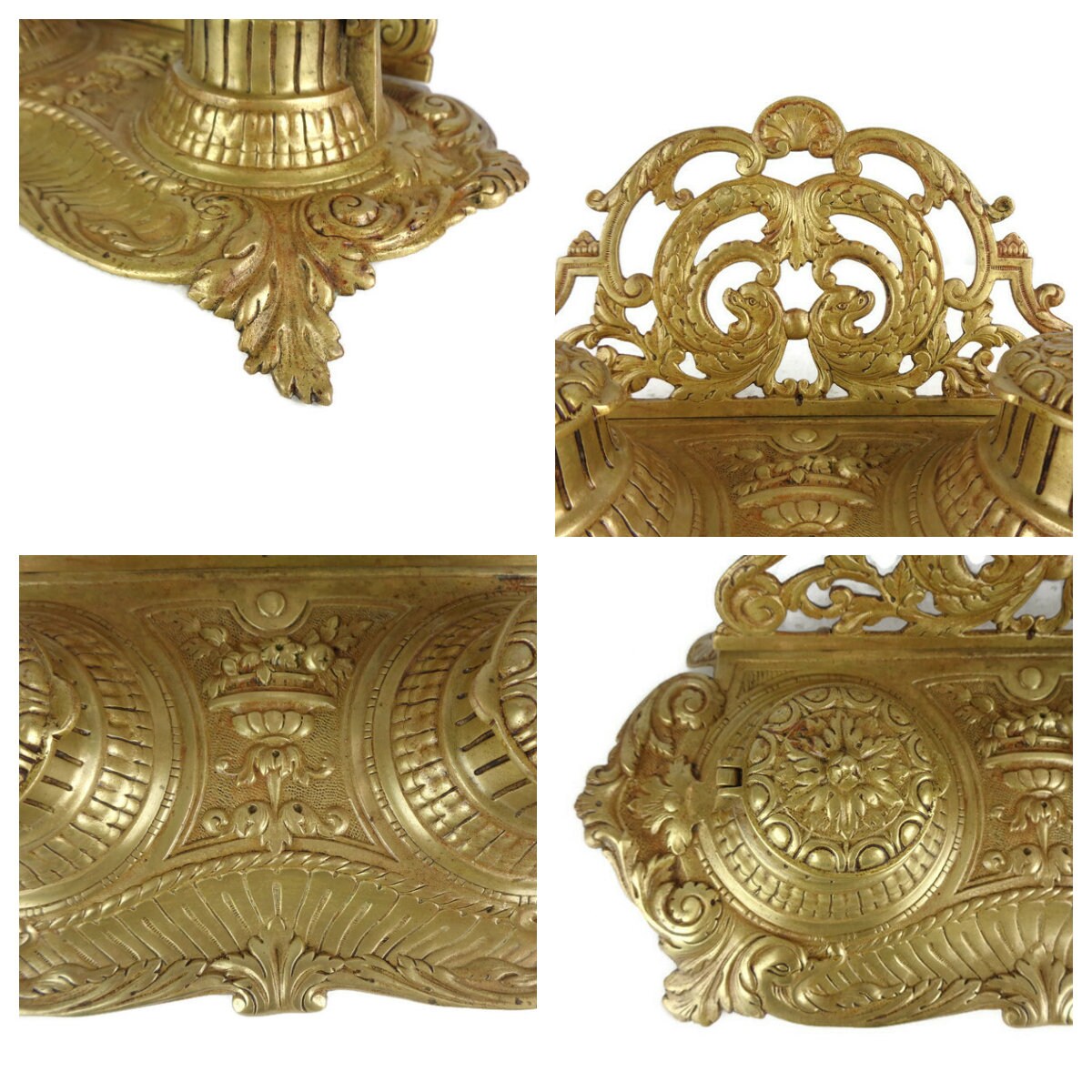 真鍮製 インク壺 アンティーク調JAPAN ヴィンテージ訳あり