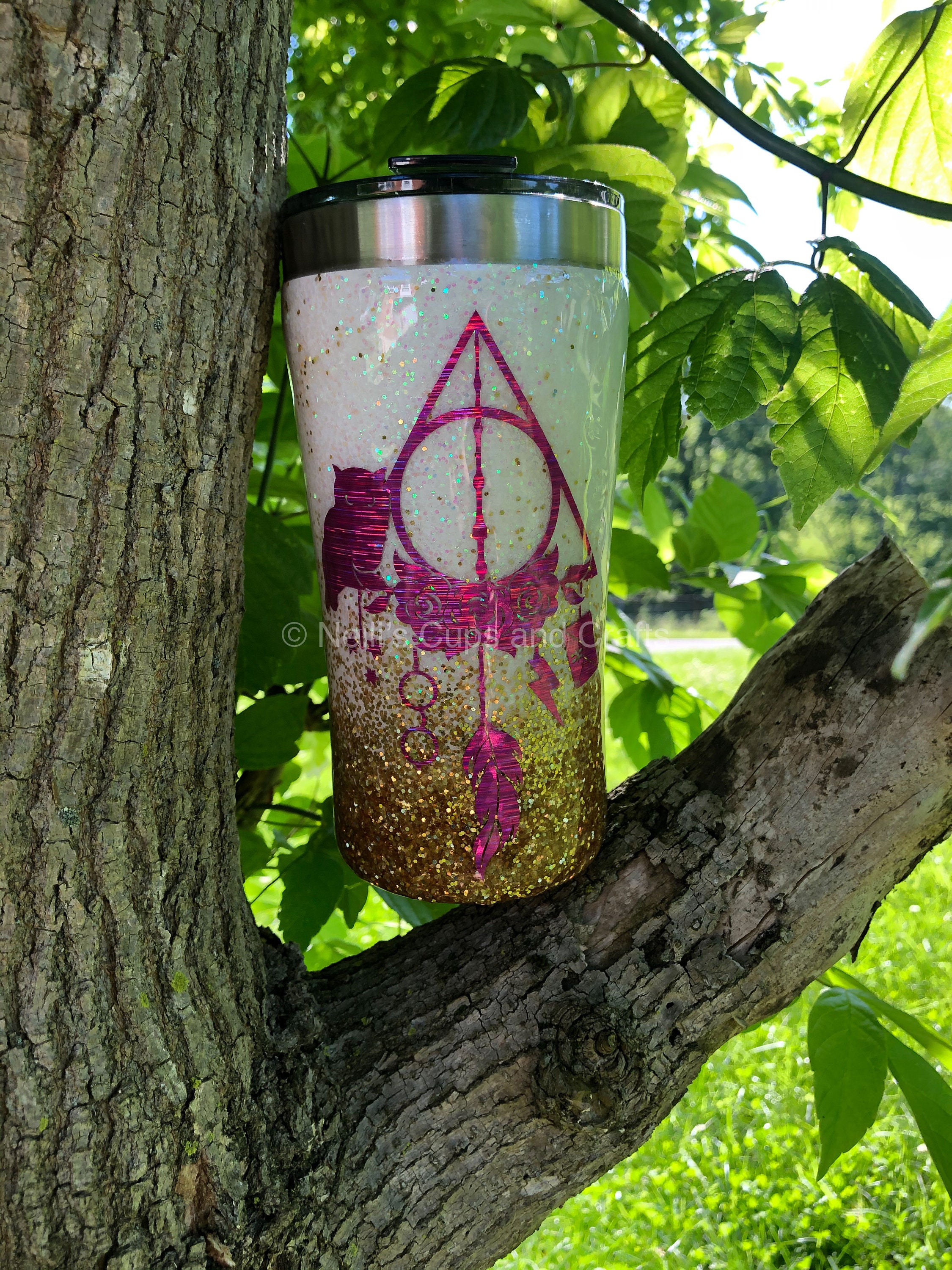 Harry Potter tumbler Etsy