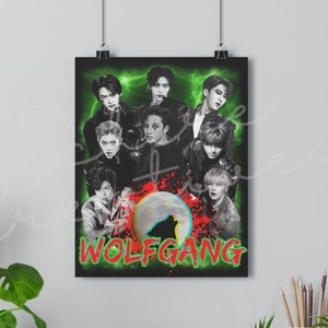 Stray Kids Matte Vertikales Poster, Stray Kids Poster, Kpop Poster, Kpop Schlafzimmer Kunst Decor