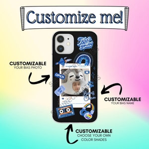Cover per telefono Kpop personalizzata, cover per telefono personalizzate, cover per telefono Kpop personalizzata