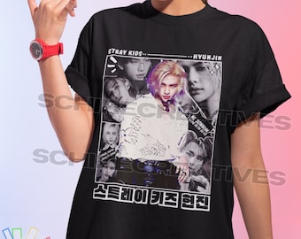 Hyunjin Unisex Shirt, Hyunjin Graphic Tee, Stray Kids Shirt