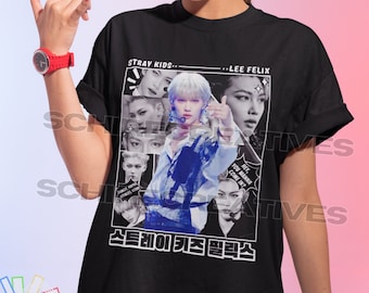アイドル UNIFORM T-SHIRT Felix UNIFORM SHIRT - Felix / Stray Kids『Stray Kids World Tour