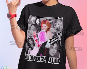 TWICE SANA Tシャツ TWICE公式グッズ】『THIS IS FOR』Tシャツ SANA Lサイズ - メルカリ