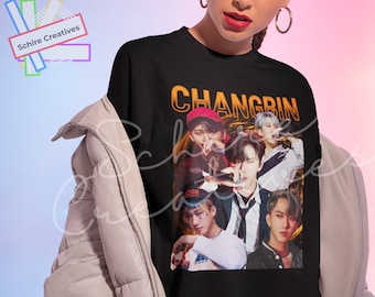 Changbin Unisex Shirt, Changbin Graphic Tee, Stray Kids Shirt