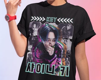 KEY SHINEE Singer Vintage Shirt, Key Shinee Homage Tshirt, Key
