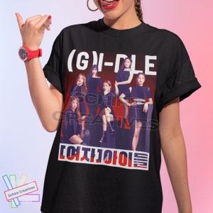 G-IDLE Unisex Shirt, (G)I-DLE Graphic Tee, Kid&#39;s Shirt, Sweatshirt