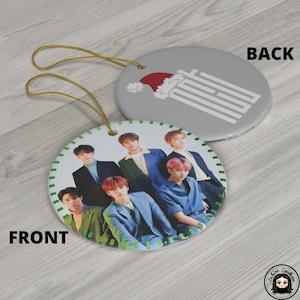 NCT Dream Ceramic Ornament, NCT Christmas Tree Decoration