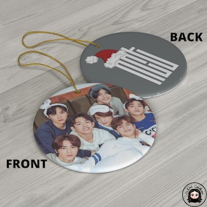 NCT WayV Ceramic Ornament, NCT Christmas Tree Decoration