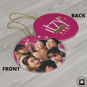 Itzy Ceramic Ornament, Itzy Christmas Tree Decoration