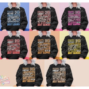 Stray Kids All Members Sweatshirt, Stray Kids Unisex Sweatshirt