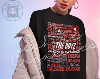 The Boyz Unisex Shirt, The Boyz Aesthetic Shirt, The Boyz Rock TShirt, The Boyz Deobi Shirt, The Boyz Collage Shirt , Soft Cotton Shirt