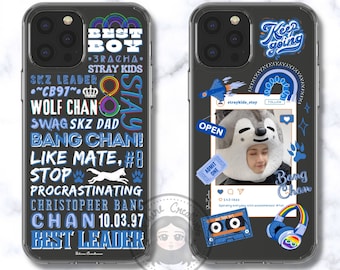 Bang Chan Phone Case, Stray Kids Flexi Case, Stray Kids Clear Case, Stray Kids iPhone Case