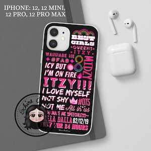 Itzy Phone Case, Itzy Flexi Case, Itzy iPhone Case, Itzy Samsung Case