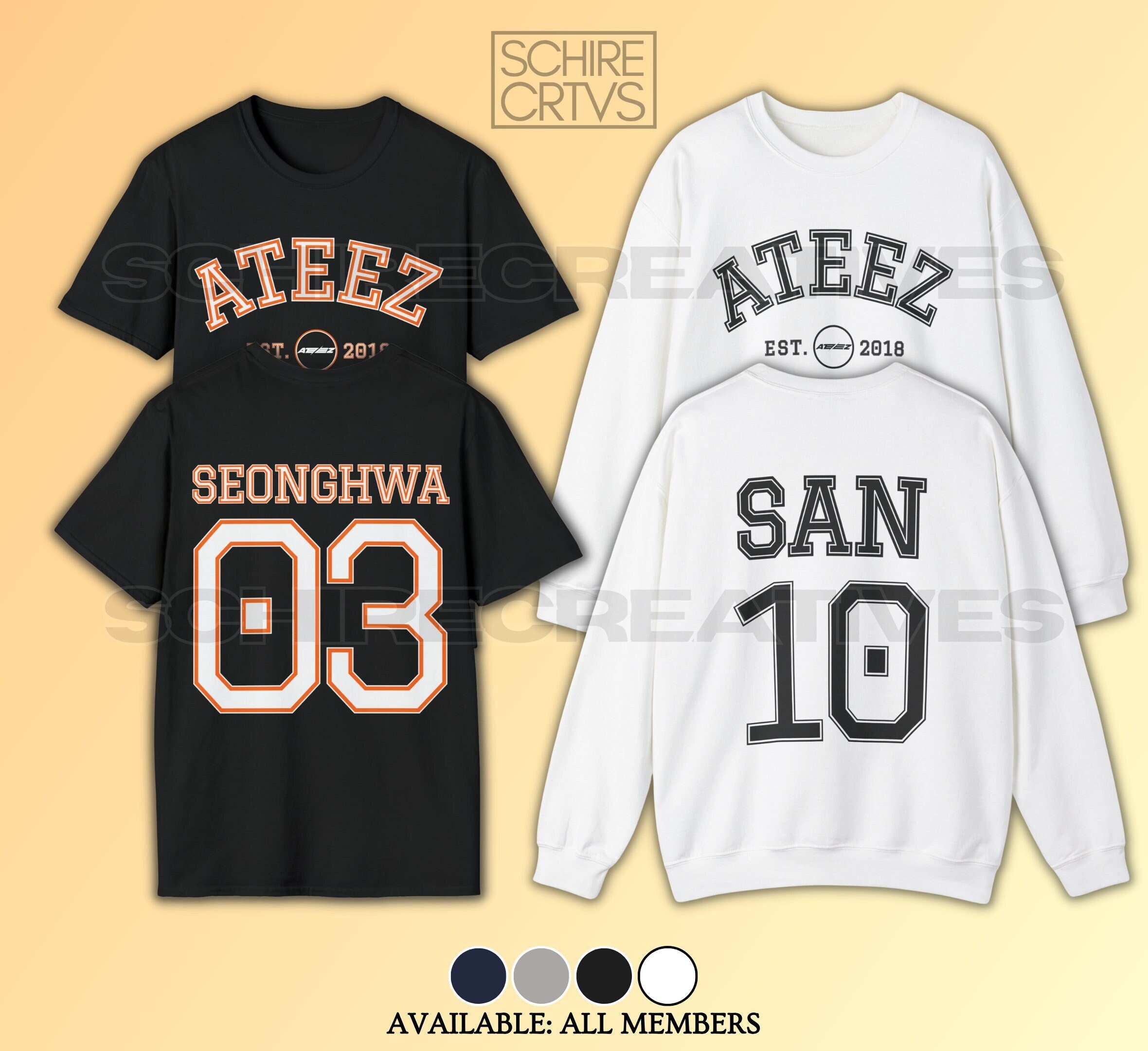 Ateez Members Shirt, Ateez Sweatshirt, Hongjoong, Seonghwa, Yunho, Yeosang, San, Mingi, Wooyoung, Jongho - Etsy Ateez Members Shirt, Ateez Sweatshirt, Hongjoong, Seonghwa, Yunho, Yeosang, San, Mingi, Wooyoung, Jongho - Etsy