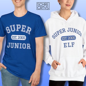 Super Junior ELF Unisex Shirt, Kid&#39;s Shirt, Tank Top, Sweatshirt, Hoodie (NOT EMBROIDERED)