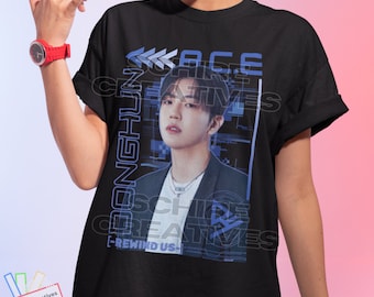 A.C.E Donghun Unisex Shirt, A.C.E Rewind Us Concert Shirt