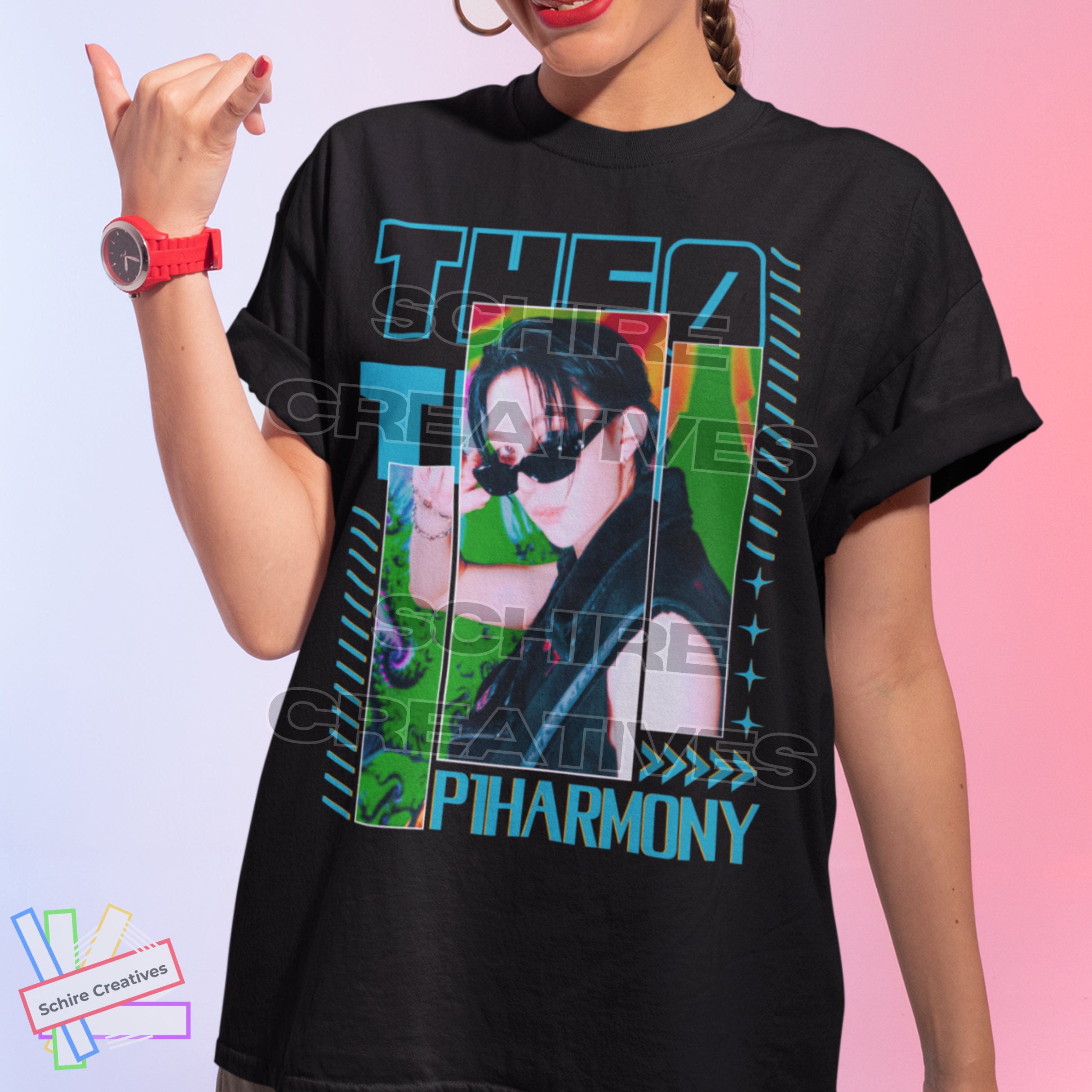 UTOP1A 未開封 リンガーTシャツ ソウルコン P1Harmony グッズ P1harmony Shirt - Etsy