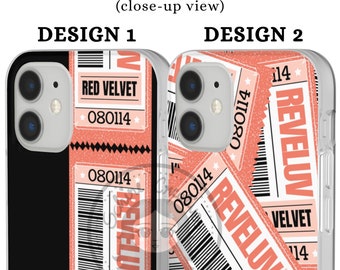 Reveluv Phone Case, Kpop Fandom Phone Case, Red Velvet Phone Case