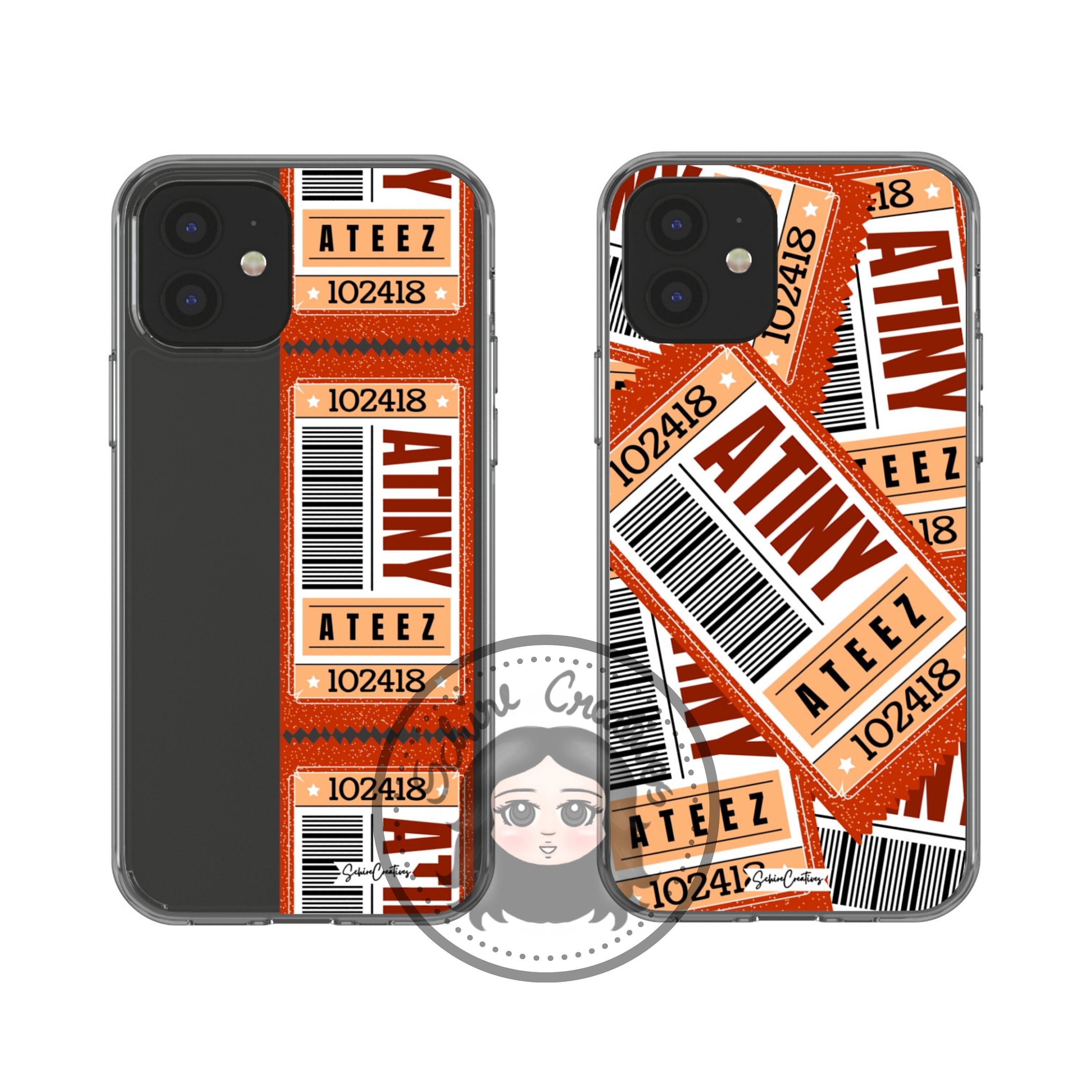 Atiny Phone Case, Kpop Fandom Phone Case, Ateez Phone Case, Atiny