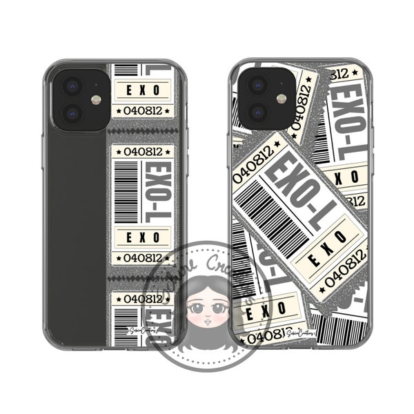 Exo-L Phone Case, Kpop Fandom Phone Case, EXO Phone Case, Exo-L Ticket Phone Case