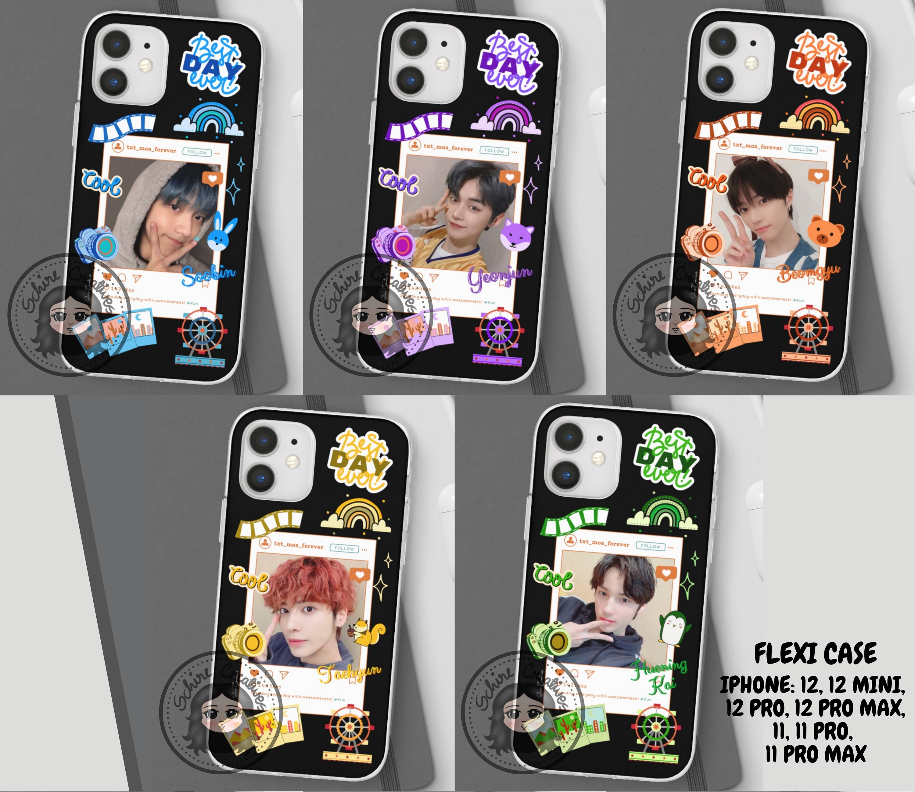 txt-members-phone-cases-txt-iphone-case-txt-clear-case-txt-etsy