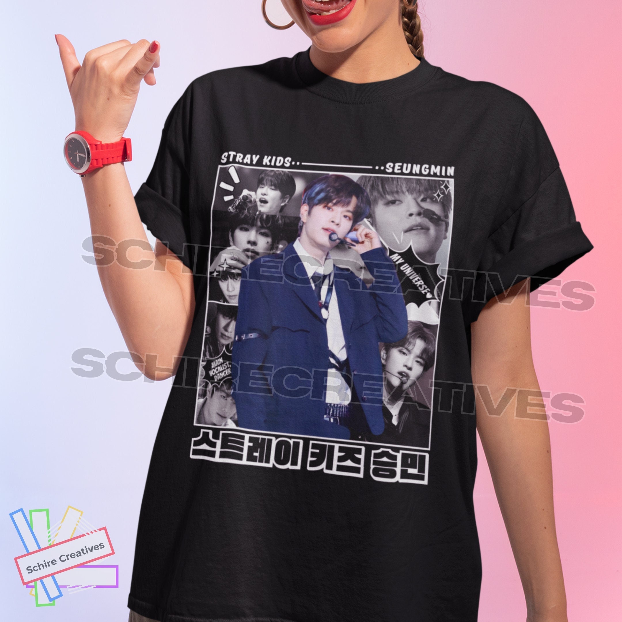 Seungmin Unisex Shirt, Seungmin Graphic Tee, Stray Kids Shirt - Etsy