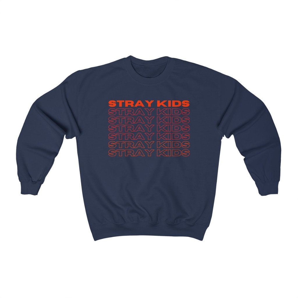 STRAY KIDS Sweatshirt Stray Kids Unisex Crewneck Sweatshirt | Etsy
