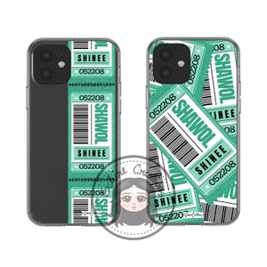 Shawol Phone Case, Kpop Fandom Phone Case, SHINee Phone Case, Shawol Ticket Phone Case