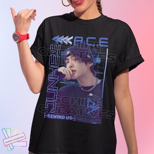 A.C.E Junhee Unisex-tröja, A.C.E Rewind Us konserttröja