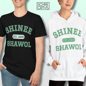 SHINee SHAWOL Unisex Shirt, Kid's Shirt, Tank Top, Sweatshirt, Hoodie (NOT EMBROIDERED)
