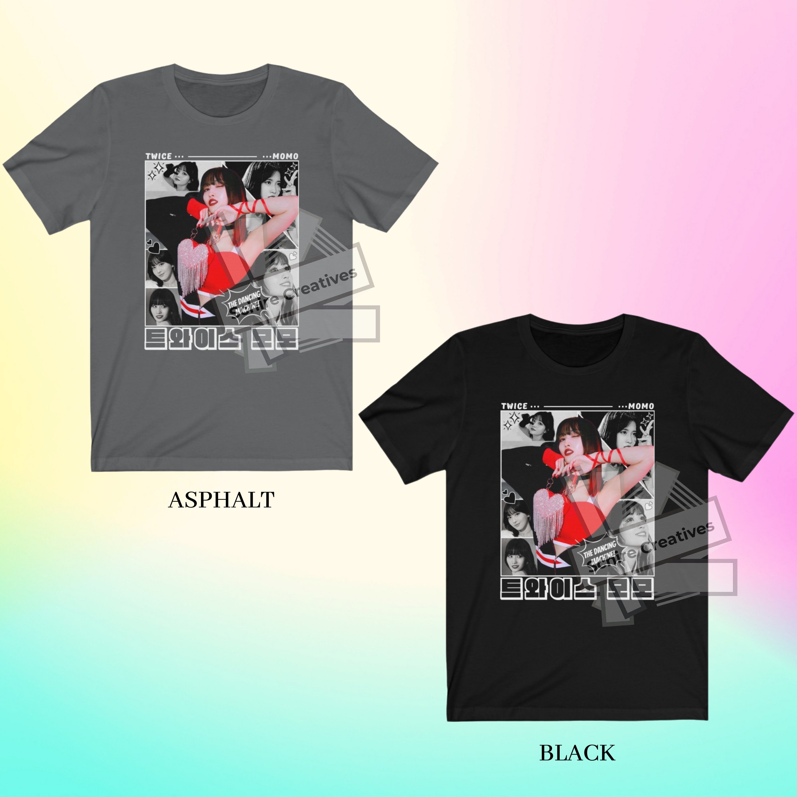 twice THIS IS FOR Tシャツ モモ T-SHIRT〈BLACK〉【L】/ MOMO / TWICE『THIS IS FOR』 – JYP