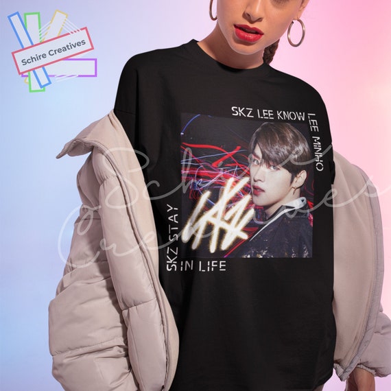 Lee Know Unisex Shirt, Lee Minho Shirt, Stray Kids Shirt, IN Life