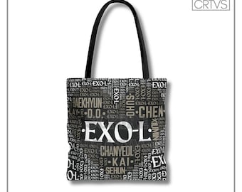 EXO-L inspiriert Tragetasche, K-Pop inspiriert Tragetasche, EXO Tragetasche, Konzerttasche