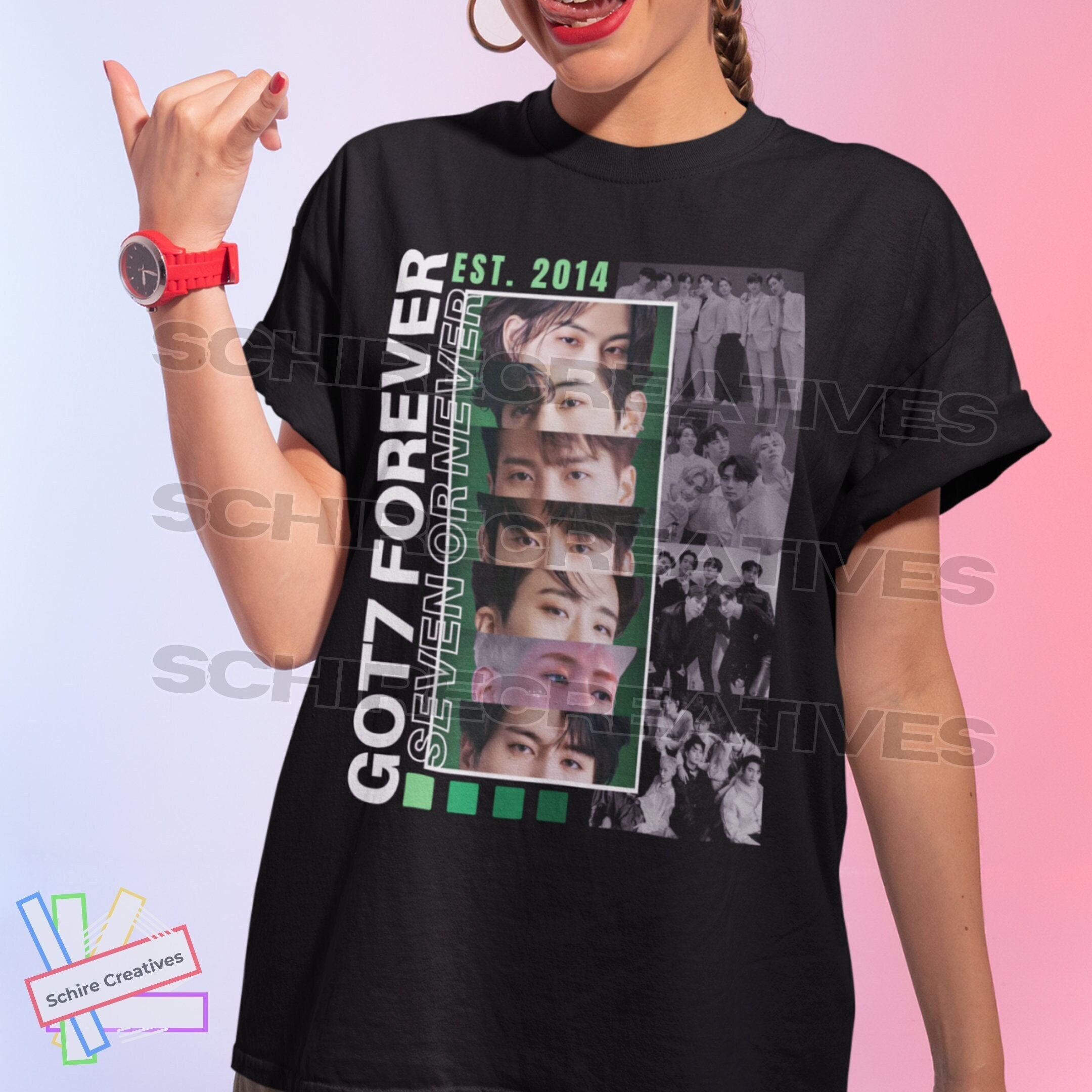 GOT7 マーク　Tシャツ Got7 Mark Shirt - Etsy