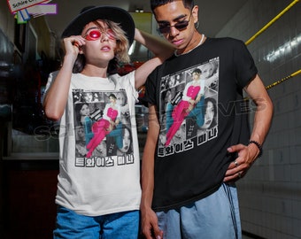 TWICE ミナ　Tシャツ Mサイズ 黒 T-SHIRT〈BLACK〉【M】/ MINA / TWICE『THIS IS FOR』 – JYP