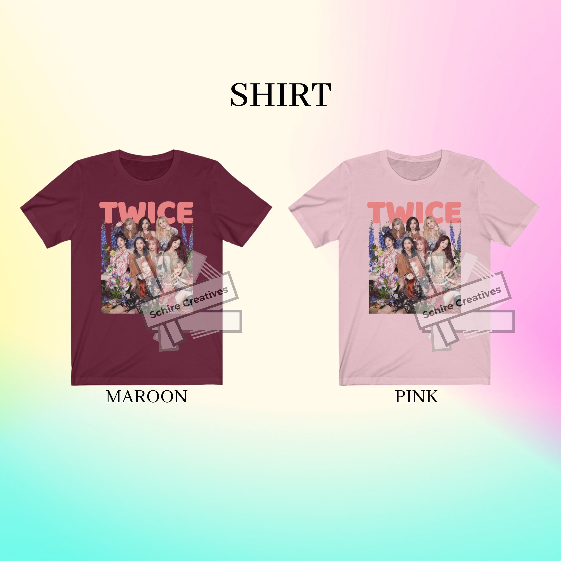 TWICE サンリオコラボ　セットアップ(ツブリー×キキララ) クリアポーチ TWICE サンリオコラボ セットアップ(ツブリー×キキララ) クリアポーチ