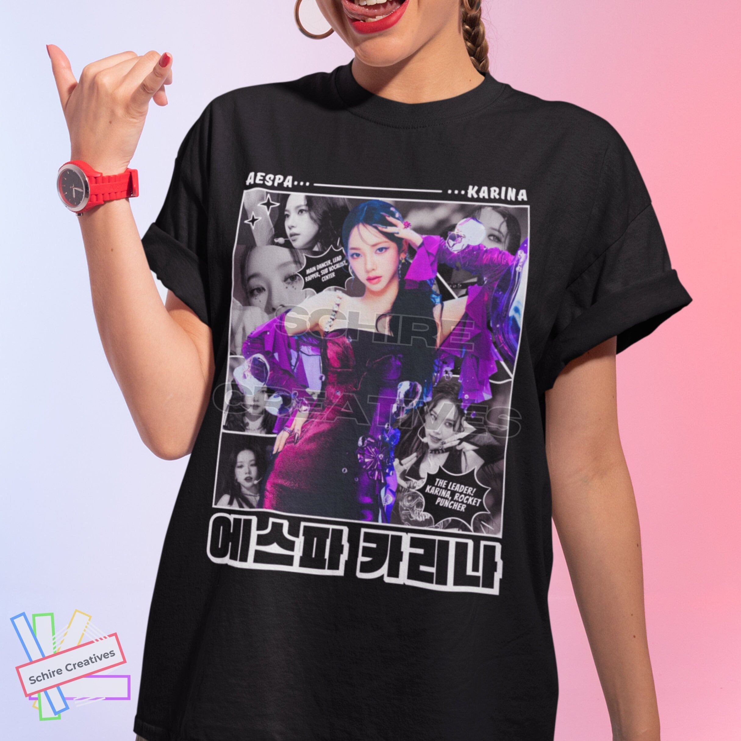 Karina Unisex Shirt, Karina Graphic Shirt, Aespa Shirt - Etsy
