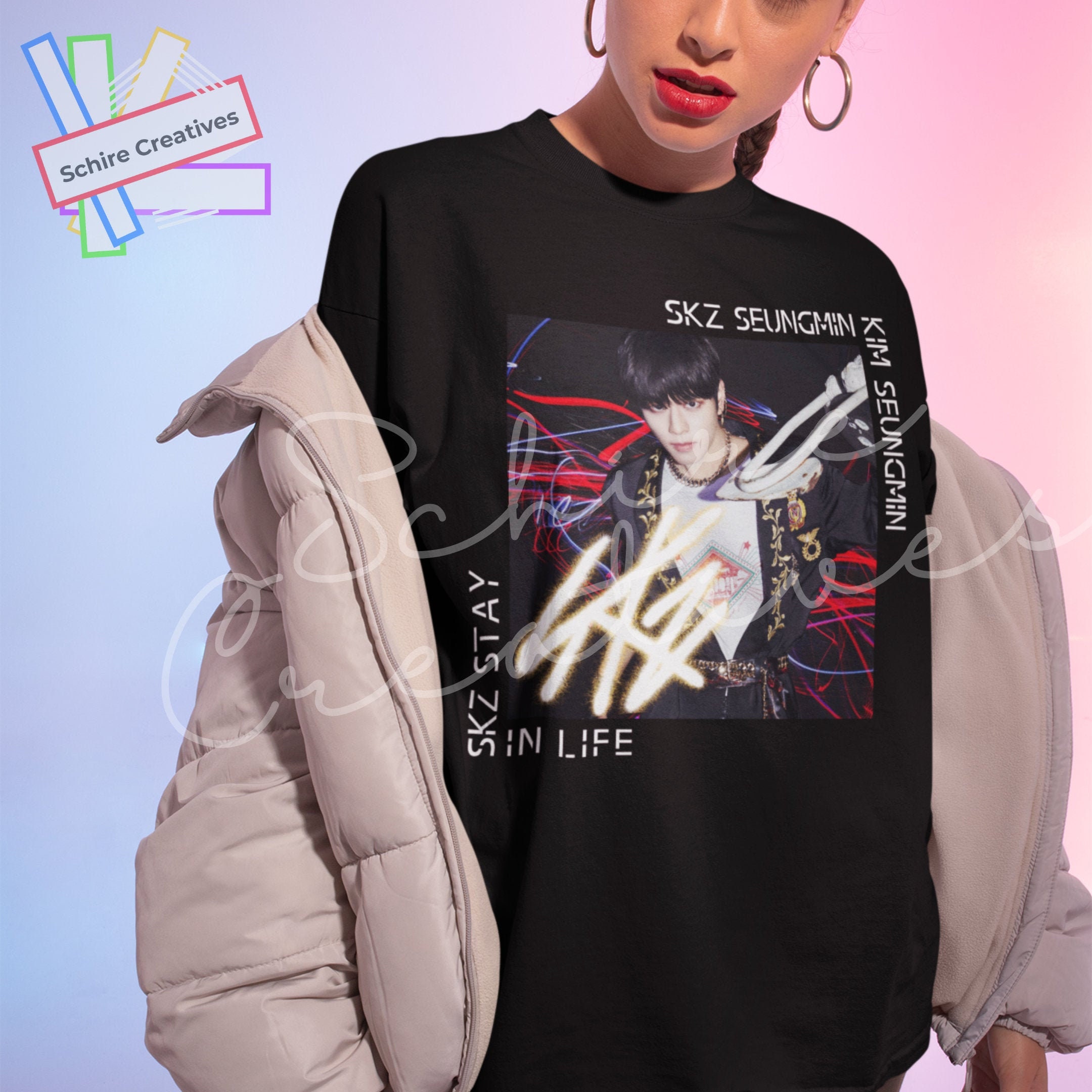 Stray Kids スンミン　ユニフォームシャツ StrayKids スキズ スンミン ユニフォームシャツ