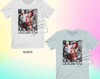 ナヨン ユニセックス シャツ、ナヨン グラフィック T シャツ、TWICE