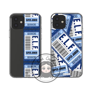 ELF Phone Case, Kpop Fandom Phone Case, Super Junior Phone Case, ELF Ticket Phone Case