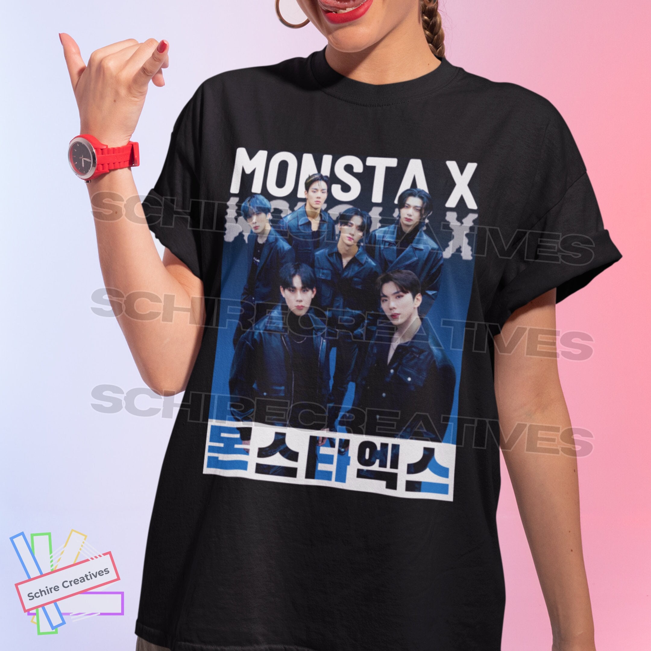 Monsta X Shirt - Etsy