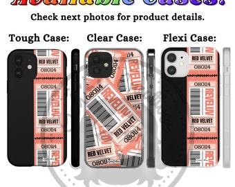 Reveluv Phone Case, Kpop Fandom Phone Case, Red Velvet Phone Case