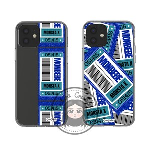 Monbebe Phone Case, Kpop Fandom Phone Case, Monsta X Phone Case, Monbebe Ticket Phone Case