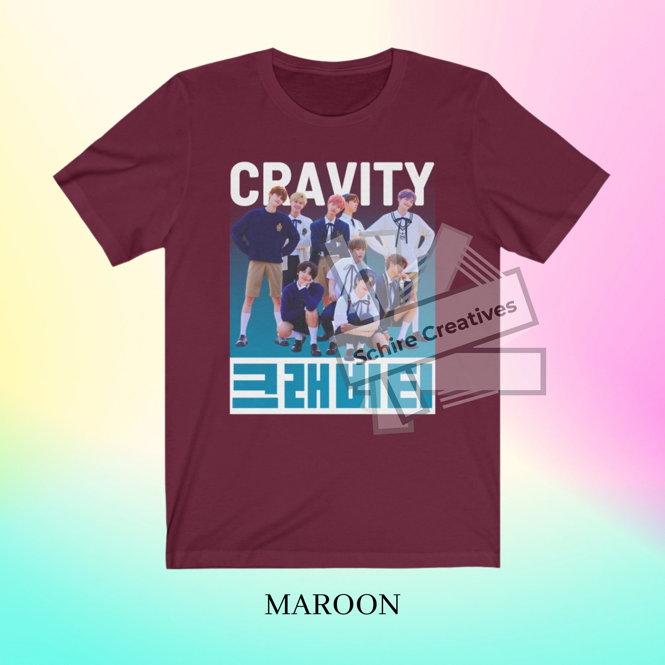 Cravity Unisex Shirt, Cravity Graphic Tee - Etsy