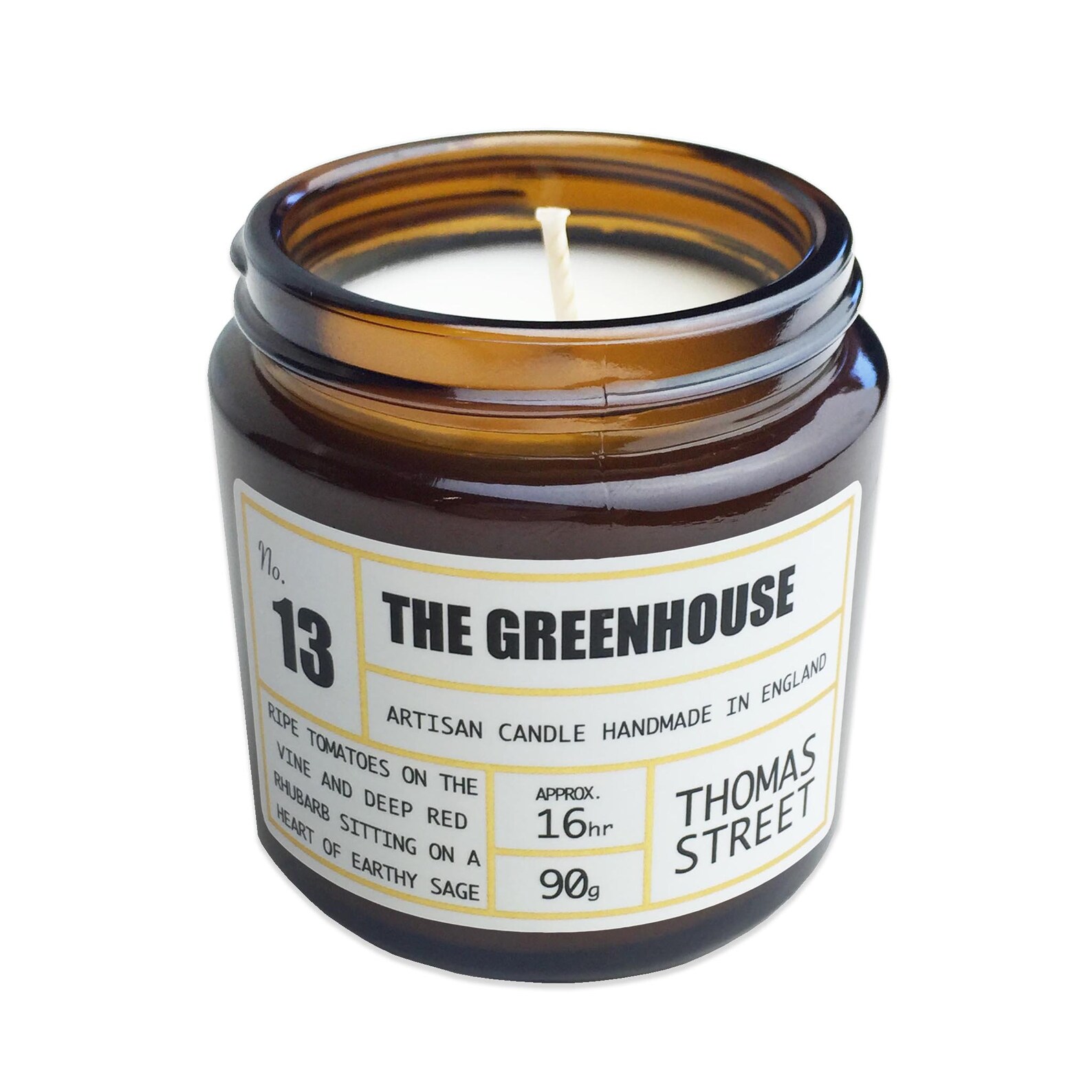 THE GREENHOUSE Fragrance . 90g Candle . Thomas Street Candle Etsy UK